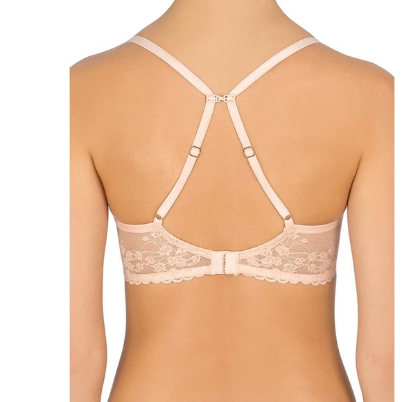 NATORI CHERRY BLOSSOM CONVERTIBLE BRA coffe - Picture 2 of 5